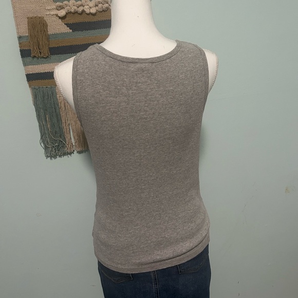 Upcycled American Flag Tank - Picture 3 of 3